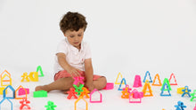 Load image into Gallery viewer, dëna Neon Kids, Houses &amp; Trees 6 Pack
