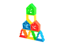 Load image into Gallery viewer, dëna Neon Kids, Houses &amp; Trees 6 Pack