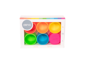 dëna 6 Neon Stacking Cups