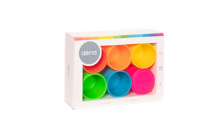 dëna 6 Neon Stacking Cups