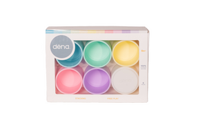 dëna 6 Pastel Stacking Cups