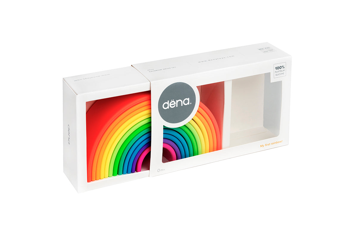 Arc-en-ciel en silicone néon x 12 - HOPTOYS