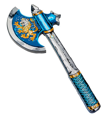 Liontouch Pretend-Play Foam Noble Knight Axe -Blue