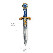 Load image into Gallery viewer, Liontouch Pretend-Play Foam Mini Lion Sword - Blue