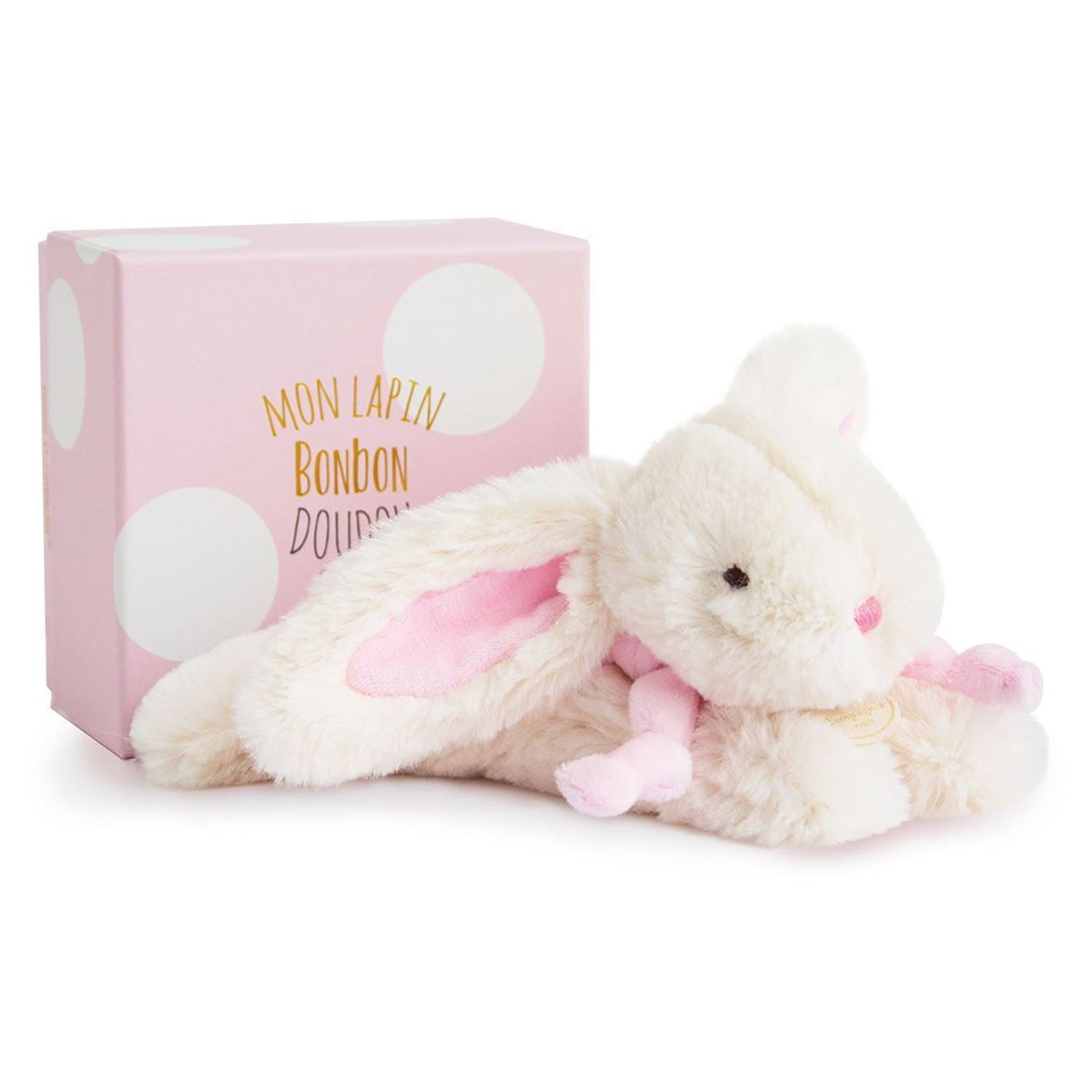 Doudou et Compagnie Pink Plush Bunny – Hotaling