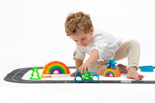 Load image into Gallery viewer, dëna Neon Blue Kid &amp; Car