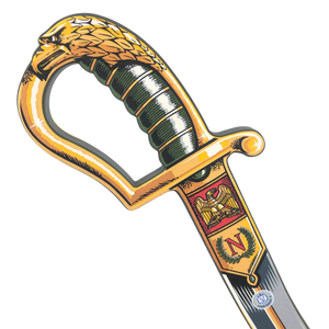 Liontouch Pretend-Play Foam Napoleon Green Sabre