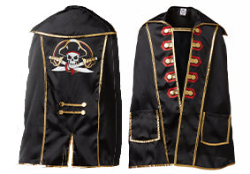 Liontouch Pretend-Play Dress Up Costume Captain Cross Pirate Cape