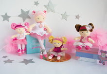 Load image into Gallery viewer, Doudou et Compagnie Little Ballerinas - 6 assorted dolls