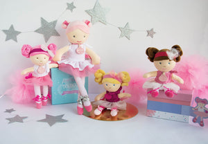 Doudou et Compagnie Little Ballerinas - 6 assorted dolls