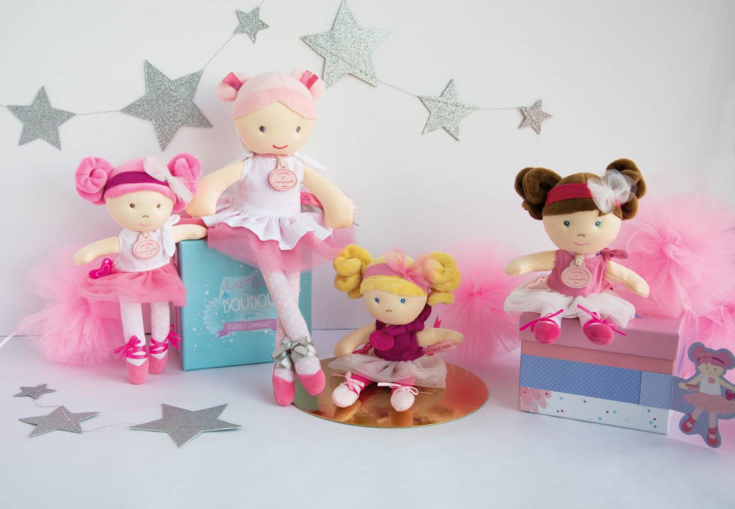Doudou et Compagnie Little Ballerinas - 6 assorted dolls