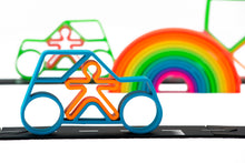 Load image into Gallery viewer, dëna Pastel Blue Car &amp; Kid