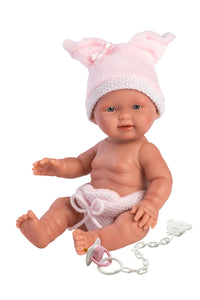Llorens 10.2" Anatomically-Correct Baby Doll Claire