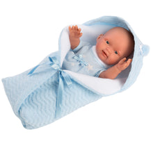 Load image into Gallery viewer, Llorens 10.2&quot; Anatomically-Correct Baby Doll Braydon With Swaddle Blanket