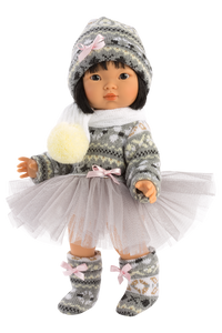 Llorens 11" Winter Tutu Fashion Doll Aja