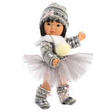 Load image into Gallery viewer, Llorens 11&quot; Winter Tutu Fashion Doll Aja