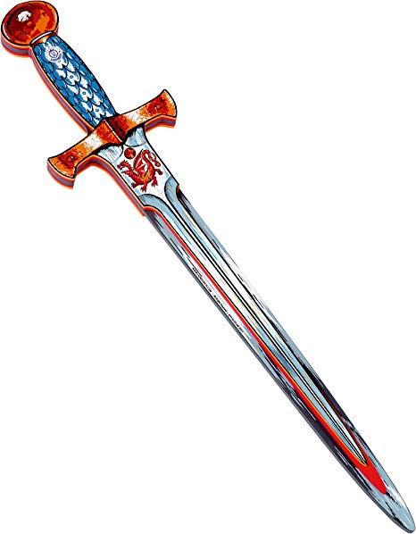 Liontouch Pretend-Play Foam Amber Dragon Knight Sword