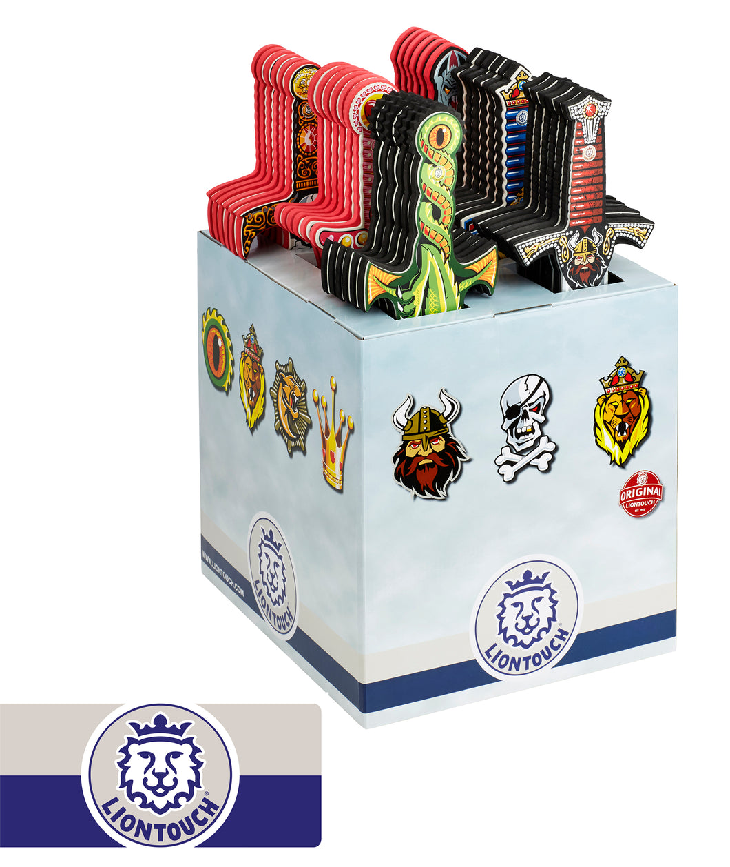 Liontouch Displays Pretend Play Foam Sword Box With 36 Assorted Swords