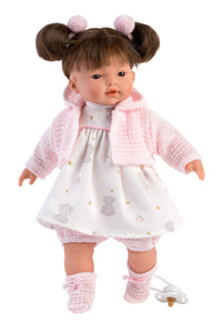 Llorens 13" Soft Body Crying Baby Doll Courtney