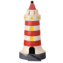 Load image into Gallery viewer, Egmont Lamp - Red Lighthouse  w/ Plug
