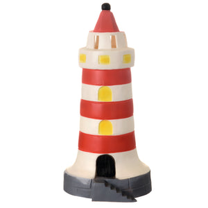Egmont Lamp - Red Lighthouse  w/ Plug