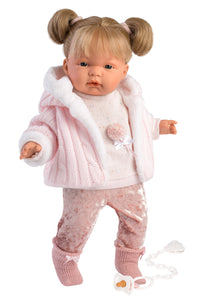 Llorens 15" Soft Body Crying Baby Doll Joelle