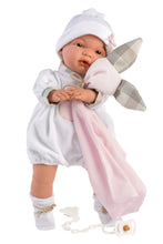 Load image into Gallery viewer, Llorens 15&quot; Soft Body Crying Baby Doll Jordan with Blanket