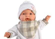 Load image into Gallery viewer, Llorens 15&quot; Soft Body Crying Baby Doll Jordan with Blanket