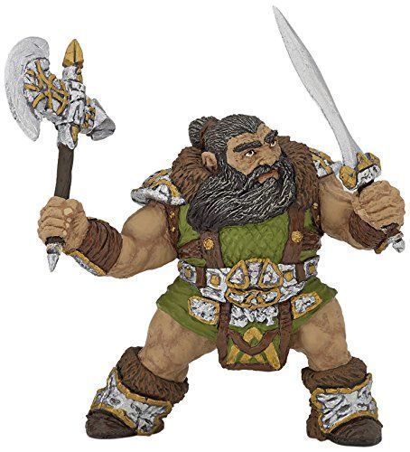 Papo France Dwarf Warrior With Axe