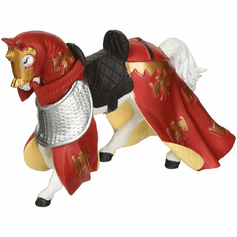 Papo France Red Draped Horse