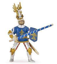 Load image into Gallery viewer, Papo France Blue Knight Fleur De Lys