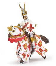 Load image into Gallery viewer, Papo France White Horse Fleur De Lys