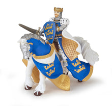 Load image into Gallery viewer, Papo France Blue King Arthur Horse