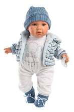Load image into Gallery viewer, Llorens 16.5&quot; Soft Body Crying Baby Doll Enzo