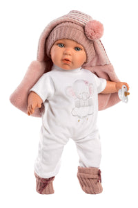Llorens 16.5" Soft Body Crying Baby Doll Julia