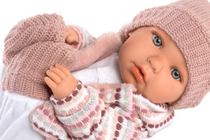 Llorens 16.5" Soft Body Crying Baby Doll Julia
