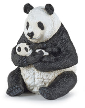 Load image into Gallery viewer, Papo France Sitting Panda And Baby