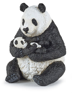 Papo France Sitting Panda And Baby