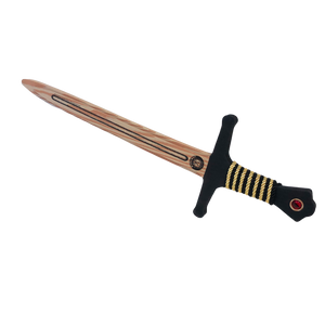 Liontouch Pretend-Play WoodyLion Sword - Large Black & Gold