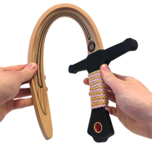 Load image into Gallery viewer, Liontouch Pretend-Play WoodyLion Sword - Large Pink &amp; Gold