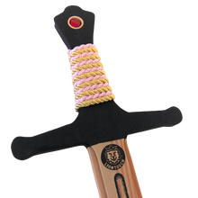 Load image into Gallery viewer, Liontouch Pretend-Play WoodyLion Sword - Large Pink &amp; Gold