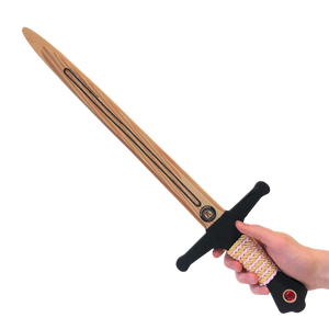 Liontouch Pretend-Play WoodyLion Sword - Large Pink & Gold