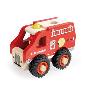 Egmont Toys Wooden Fire Truck
