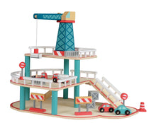 Load image into Gallery viewer, Egmont Toys Wooden Garage w/ Crane