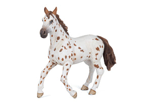 Papo France Brown Appaloosa Mare