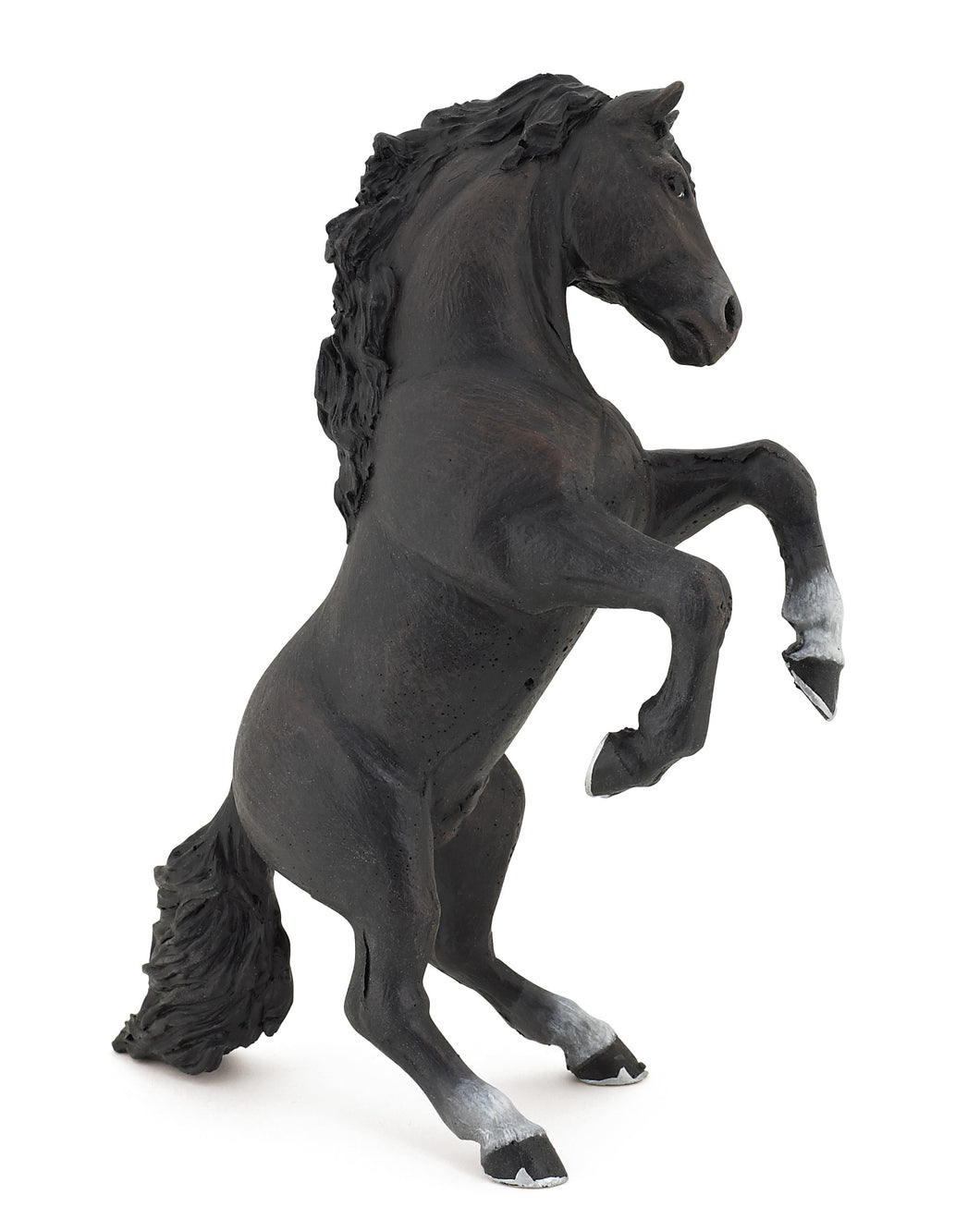 Papo France Black Reared Up Horse