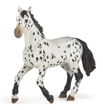 Load image into Gallery viewer, Papo France Black Appaloosa Horse