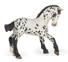 Load image into Gallery viewer, Papo France Black Appaloosa Foal
