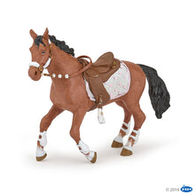 Load image into Gallery viewer, Papo France Winter Riding Girl Horse