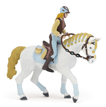 Load image into Gallery viewer, Papo France Blue Trendy Riding Woman